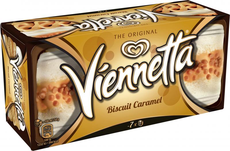 Viennetta Caramel Biscuit Eis