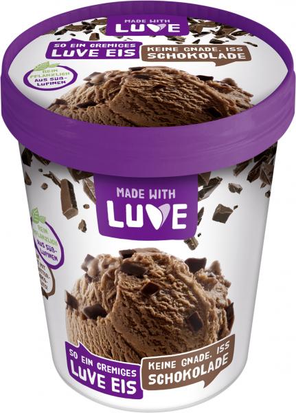 Made with Luve Lupinen Eis Schokolade