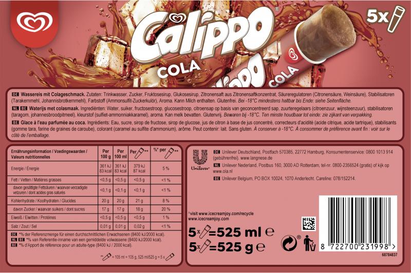 Calippo Cola Eis