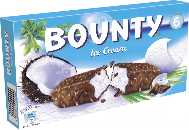 Bounty Ice-Cream Multipackung