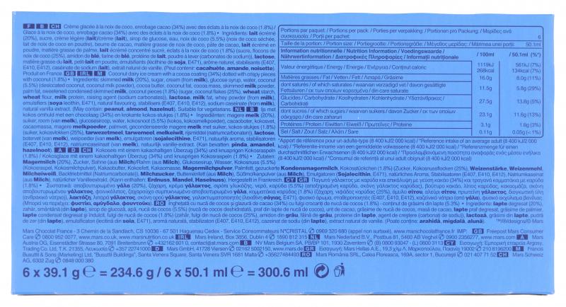 Bounty Ice-Cream Multipackung