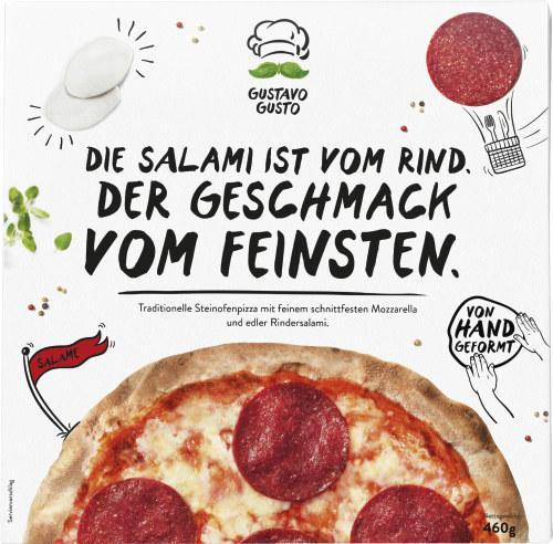 Gustavo Gusto Pizza Salame Online Kaufen Bei Mytime De