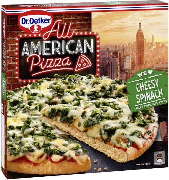 Dr Oetker All American Pizza Cheesy Spinach Online Kaufen Bei Mytime De