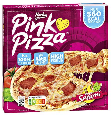 Rocka Nutrition Pink Pizza vegetarische Salami