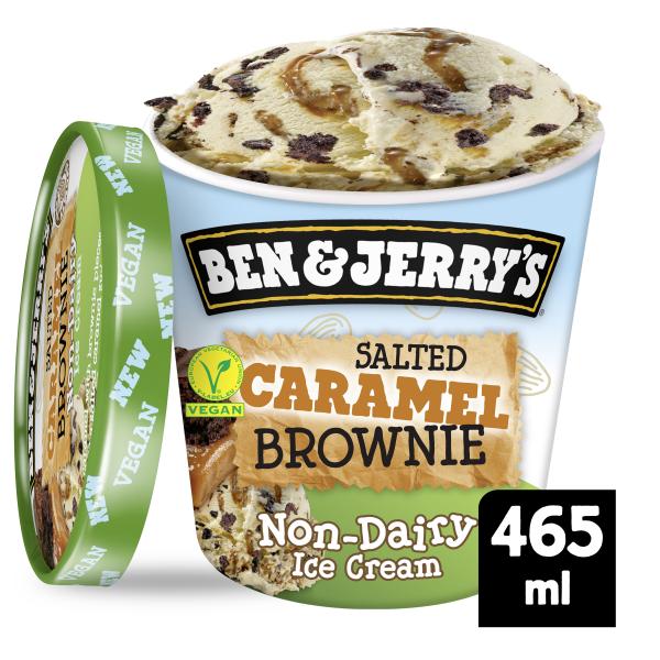 Ben & Jerry's Salted Caramel Brownie Non-Dairy Ice Cream