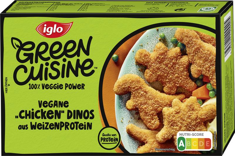 Iglo Green Cuisine Vegane „Chicken“ Dinos