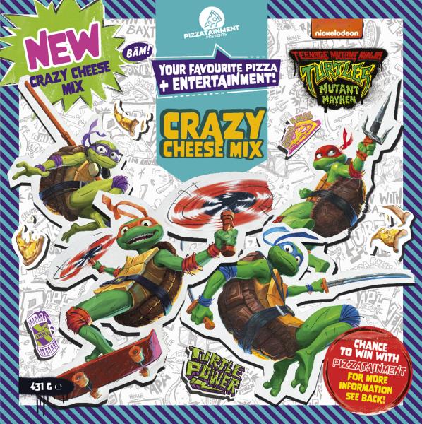 Pizzatainment Turtles Pizza Crazy Cheese Mix