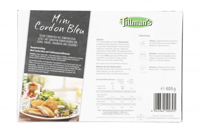 Tillman's Mini Cordon Bleu