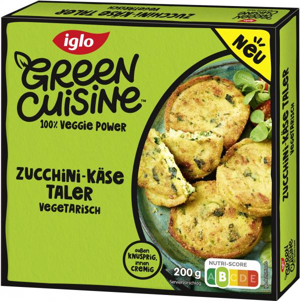 Iglo Green Cuisine Zucchini-Käse Taler