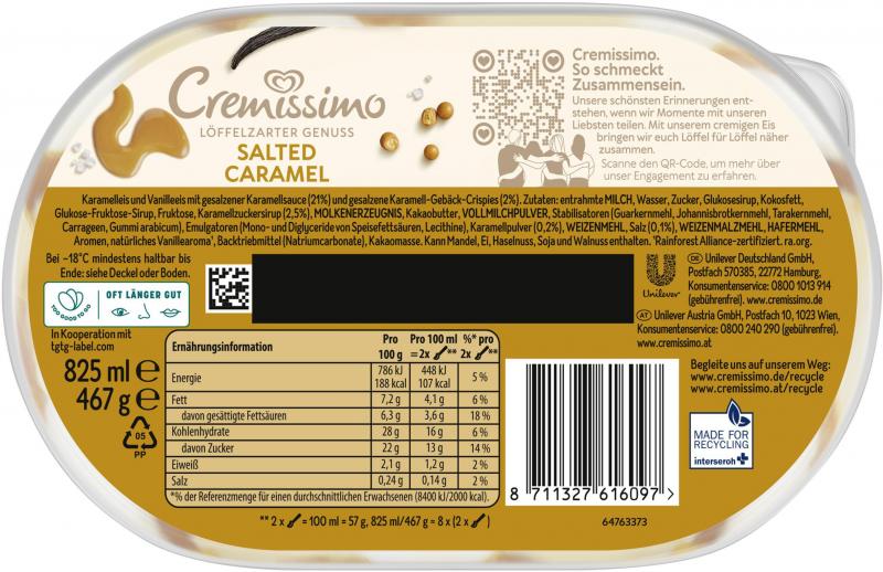 Langnese Cremissimo Salted Caramel