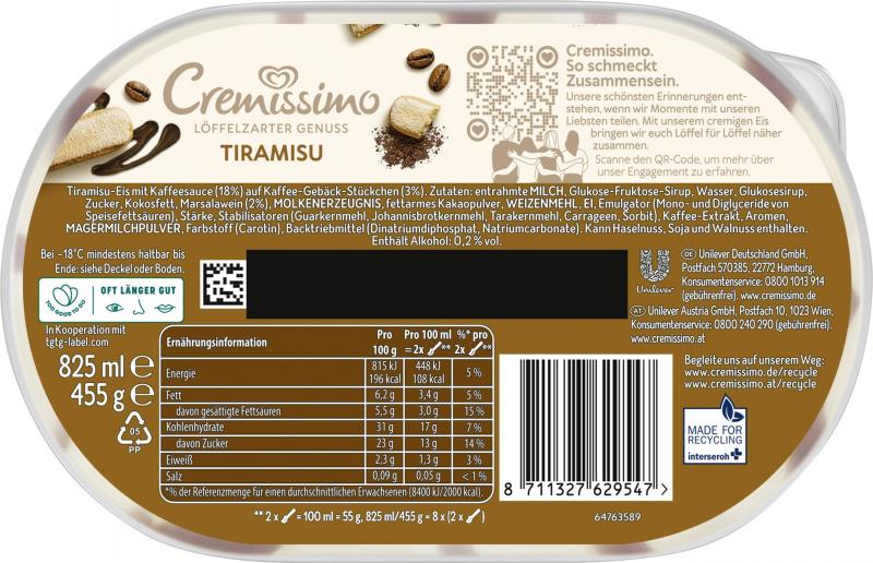 Langnese Cremissimo Tiramisu