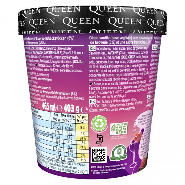 Ben & Jerrys Bohemian Raspberry Vegan