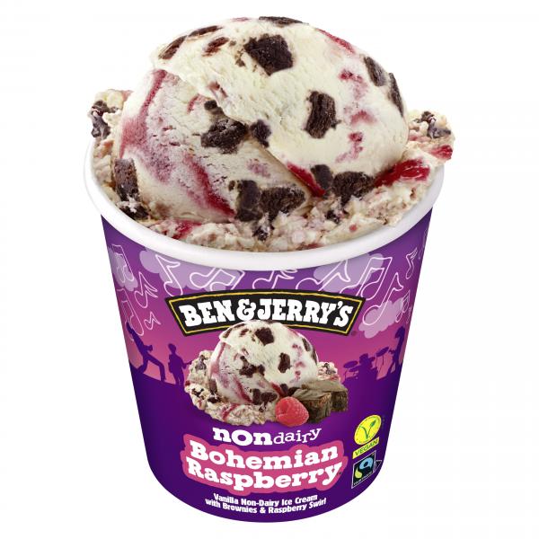Ben & Jerrys Bohemian Raspberry Vegan