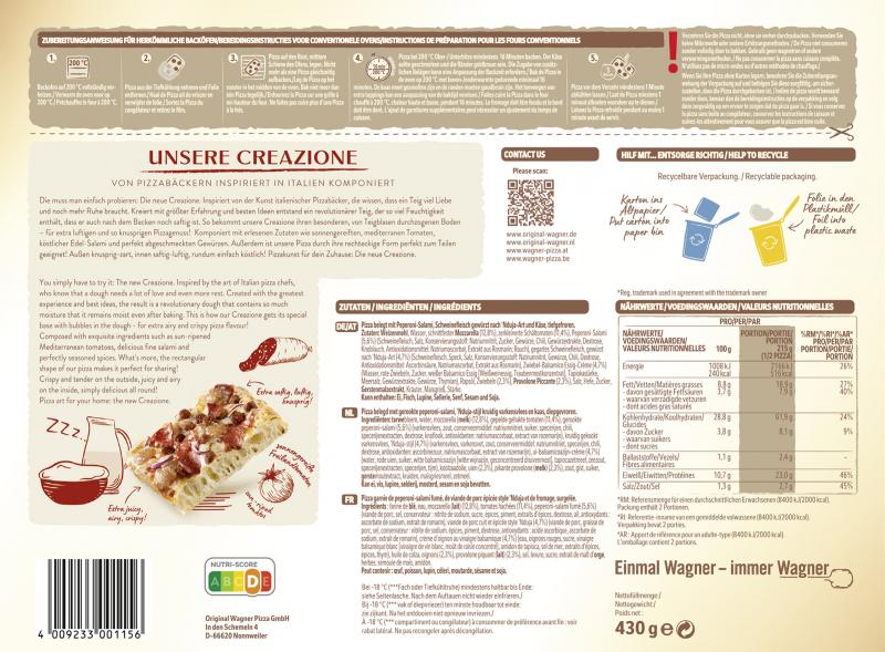 Wagner Creazione Salame & 'Nduja Tipo