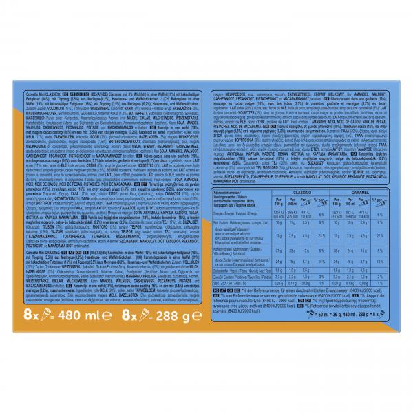 Cornetto Mini Classico & Caramel Multipackung