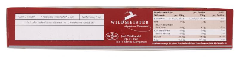 Wildmeister Reh-Edelgulasch
