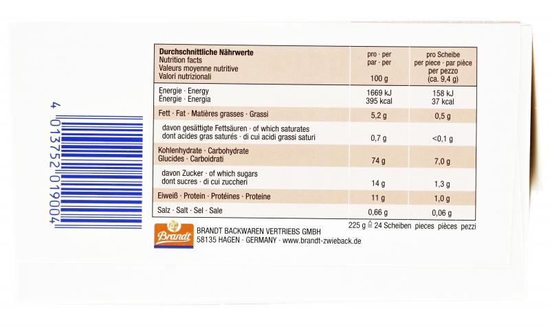 Brandt Der Markenzwieback