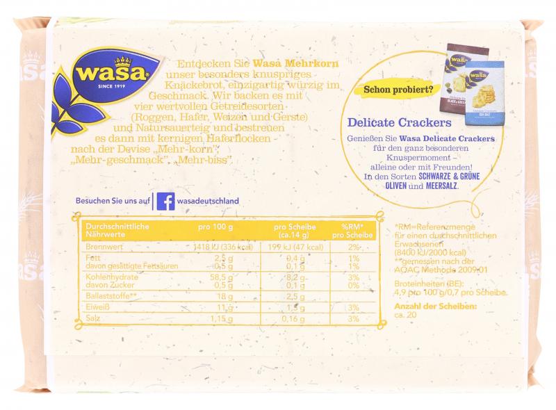 Wasa Knäckebrot Mehrkorn