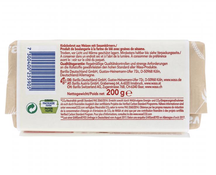 Wasa Knäckebrot Sesam