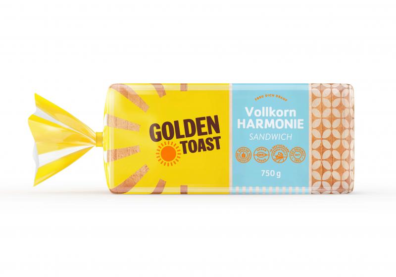 Golden Toast Vollkorn Harmonie Sandwich