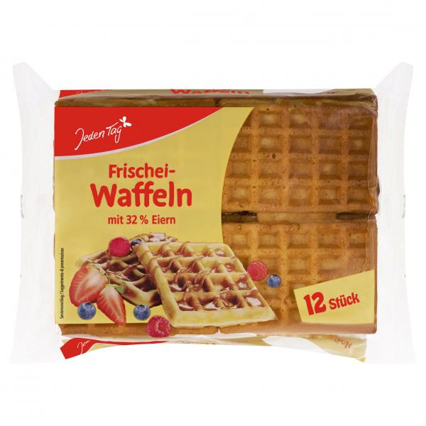 Jeden Tag Frischeiwaffeln