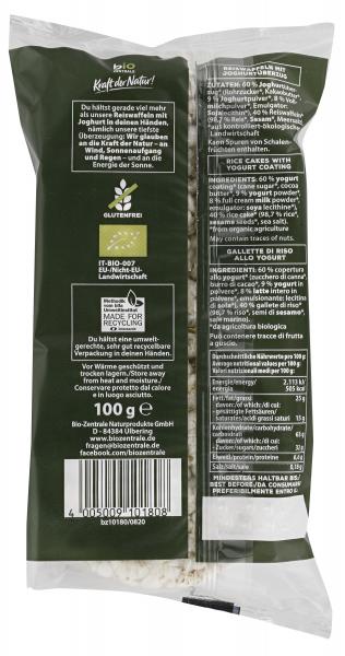 Biozentrale Reiswaffeln Joghurt