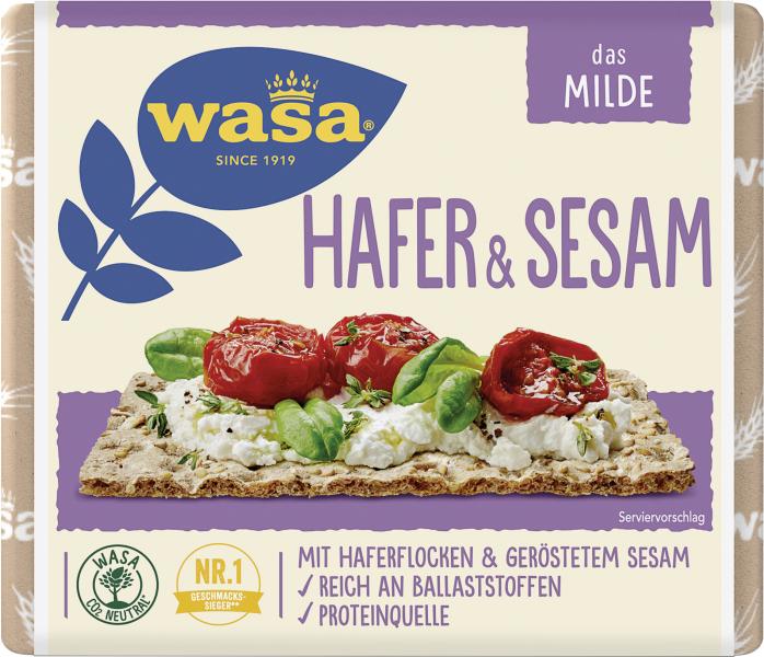 Wasa Knäckebrot Hafer & Sesam
