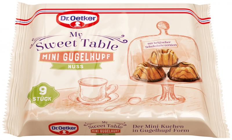 Dr. Oetker My Sweet Table Mini Gugelhupf Nuss