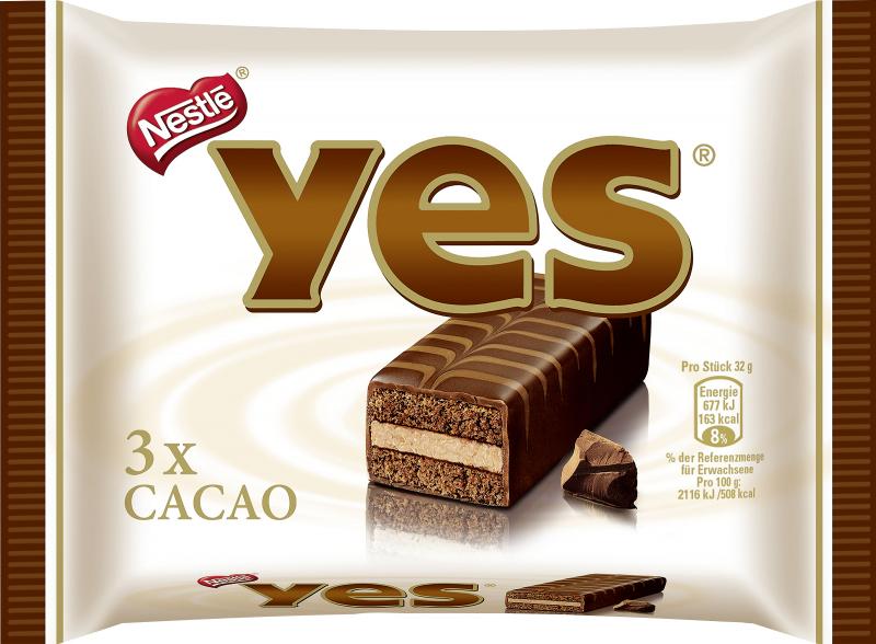 Yes Kuchenriegel Cacao