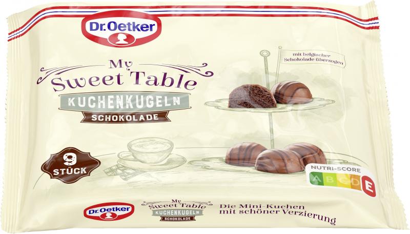 Dr. Oetker My Sweet Table Kuchenkugeln Schokolade