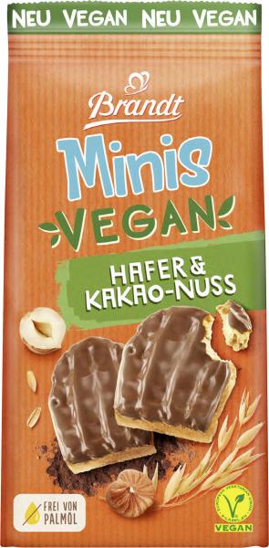 Brandt Minis Vegan Hafer & Kakao-Nuss