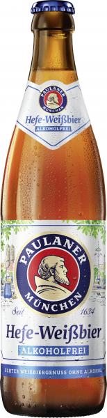 Paulaner Hefe-Weißbier alkoholfrei (Mehrweg)