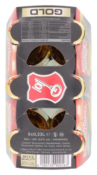 Beck's Gold (Mehrweg)
