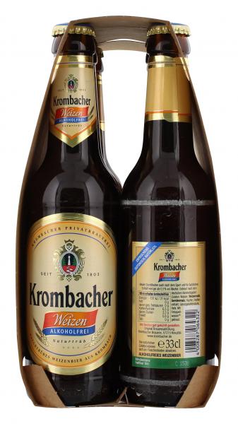 Krombacher Weizen alkoholfrei (Mehrweg)