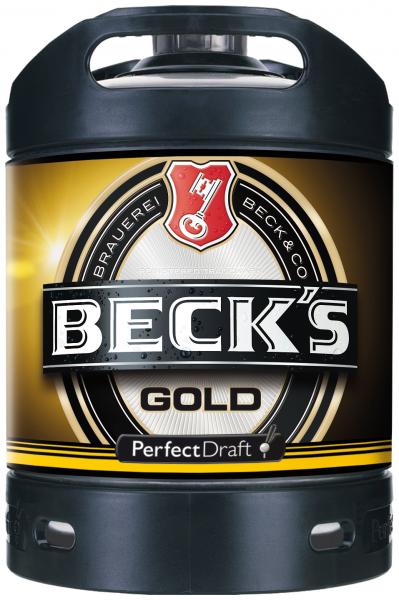 Beck's Gold Perfect Draft Partyfass (Mehrweg)