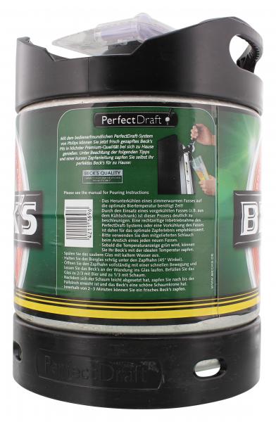 Beck's Pils Perfect Draft Partyfass (Mehrweg)