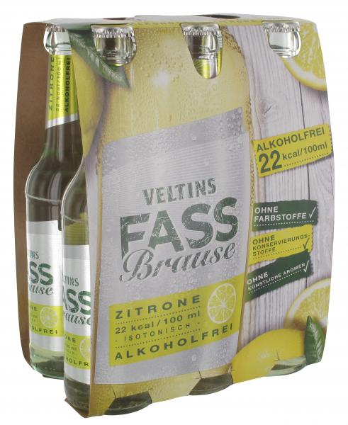 Veltins Fassbrause Zitrone (Mehrweg)