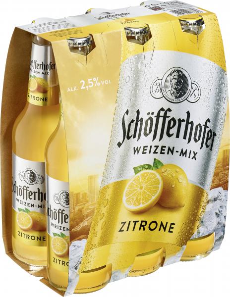 Schöfferhofer Weizen-Mix Zitrone (Mehrweg)