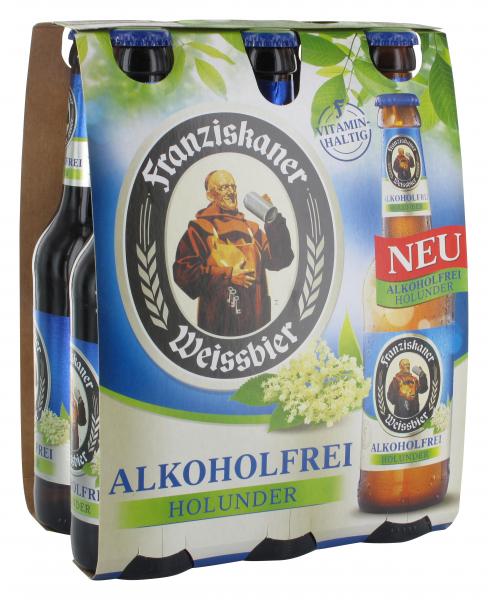 Franziskaner Weissbier alkoholfrei Holunder (Mehrweg)