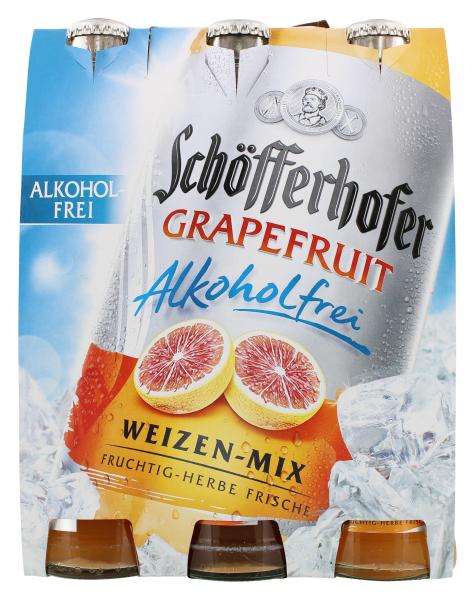 Schöfferhofer Weizen-Mix Grapefruit alkoholfrei (Mehrweg)
