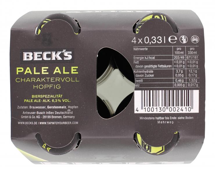 Beck's Pale Ale (Mehrweg)