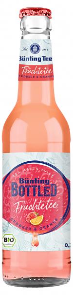 Bünting Bottled Früchtetee Erdbeer & Orange (Mehrweg)