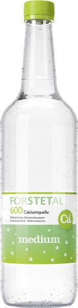 Forstetal 600 Calciumquelle Mineralwasser Medium (Mehrweg)