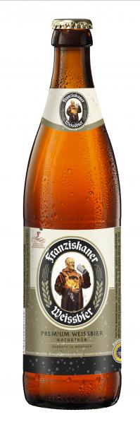 Franziskaner Hefe-Weißbier hell (Mehrweg)