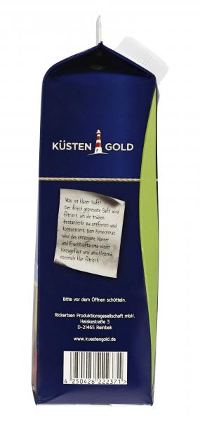 Küstengold Apfelsaft klar