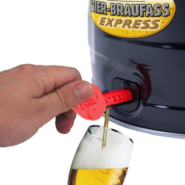 Braukönig Bier-Braufass Express Black Edition