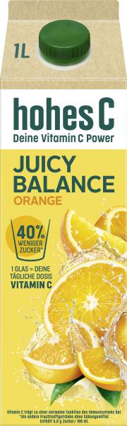 Hohes C Juicy Balance Orange