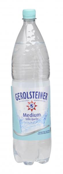 Gerolsteiner Mineralwasser medium (Einweg)