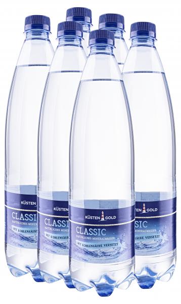Küstengold Mineralwasser classic (Einweg)
