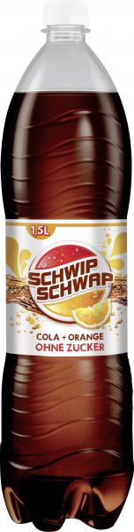 Schwip Schwap Zero Cola + Orange ohne Zucker (Einweg)